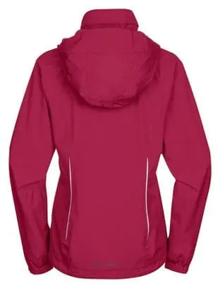 Vaude Escape Bike Light Crimson Jacket Rosso Donna