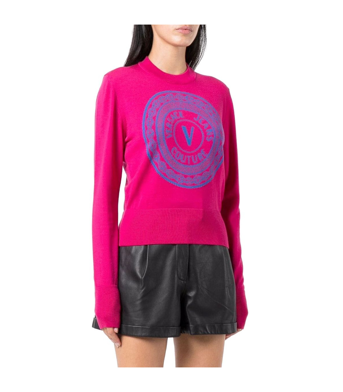 Versace Jeans Couture Donna Maglia A Girocollo