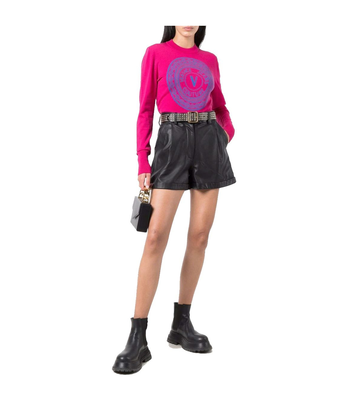 Versace Jeans Couture Donna Maglia A Girocollo