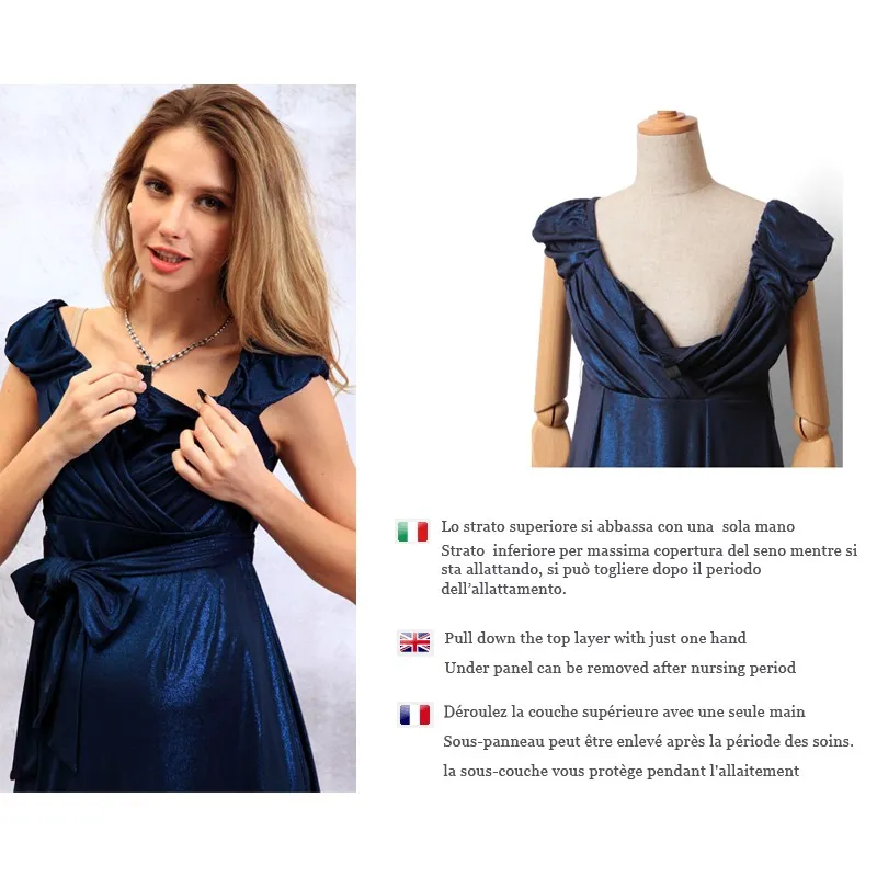 Vestito Cerimonia Premaman Allattamento 