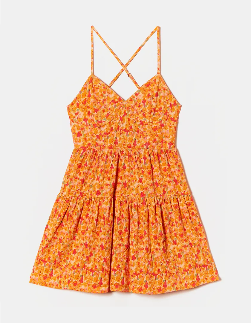 Vestito Corto Smanicato  