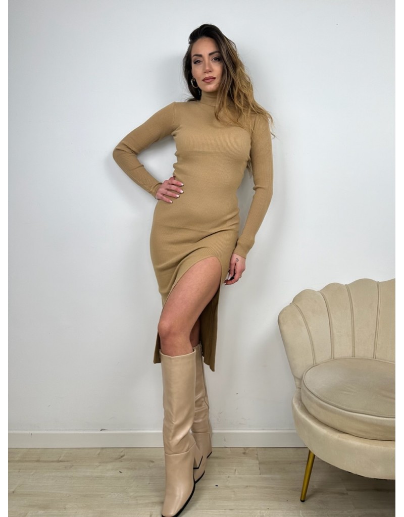 VESTITO COSTINE FORY CAMEL