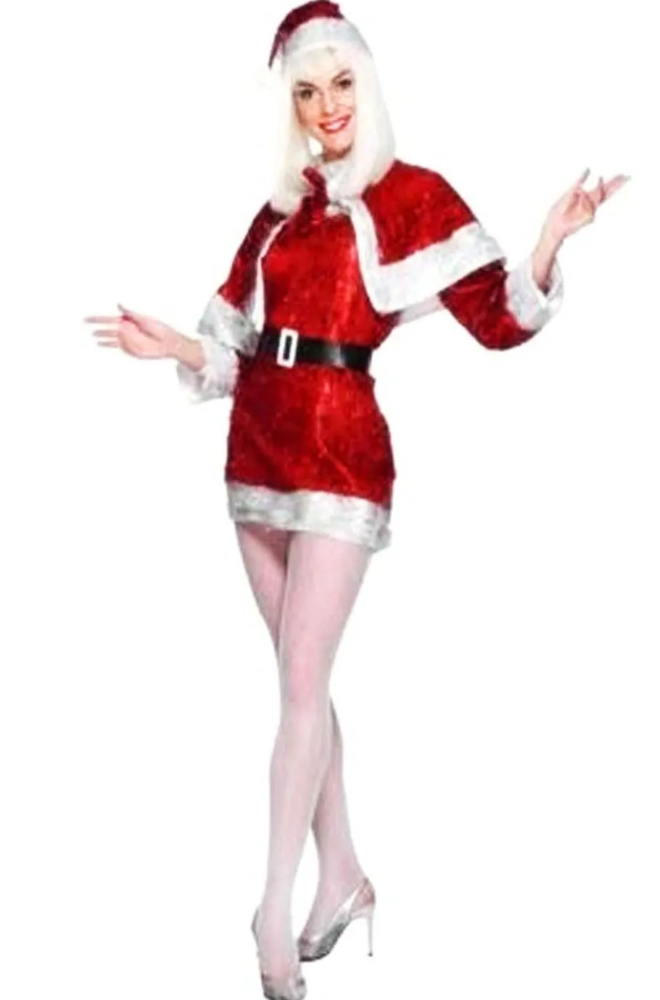 Vestito da Babba Natale luccicante