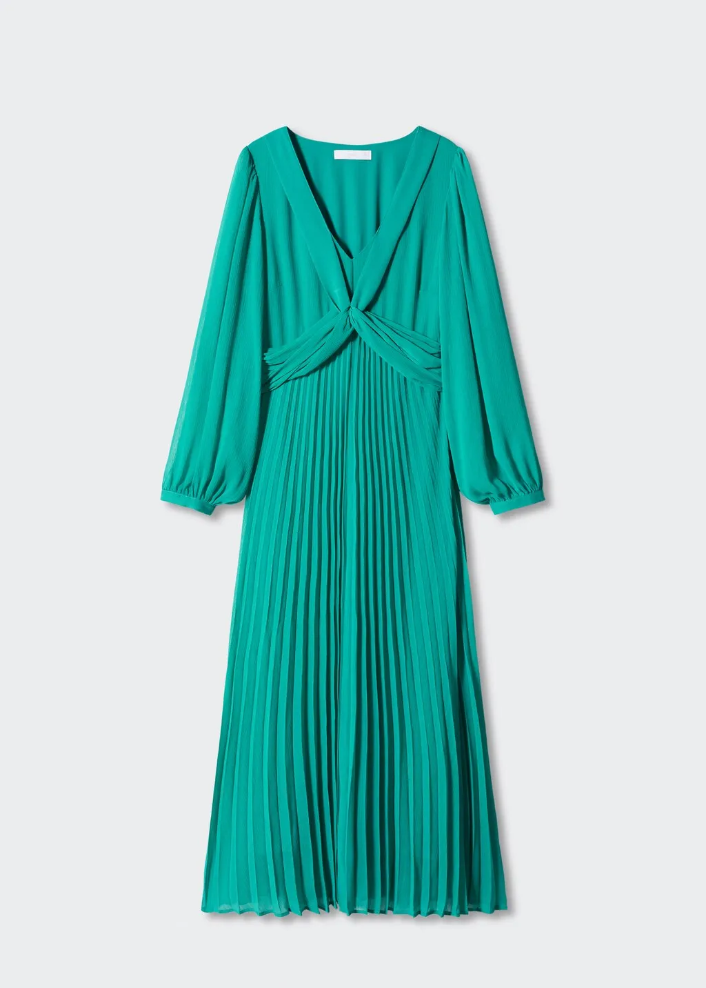 Vestito dettaglio plissettato
