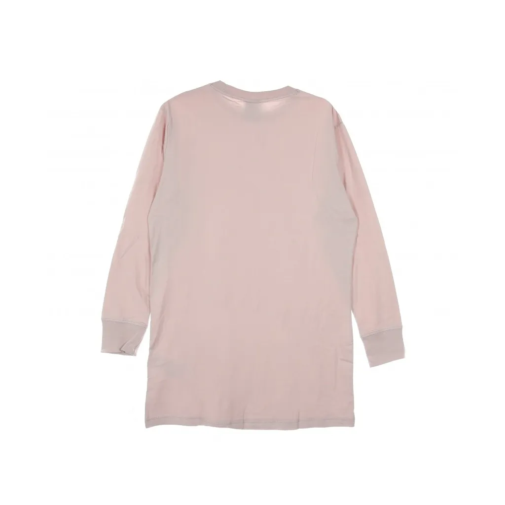 vestito donna sportswear essential dress CHAMPAGNE/WHITE