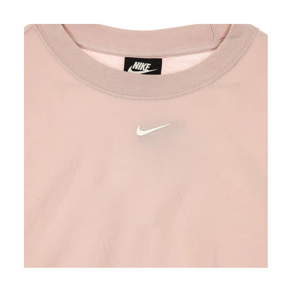 vestito donna sportswear essential dress CHAMPAGNE/WHITE