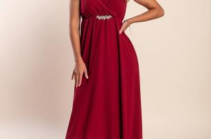 VESTITO GRACIANA, BORDEAUX
