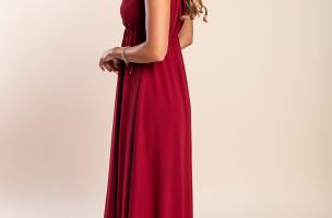 VESTITO GRACIANA, BORDEAUX