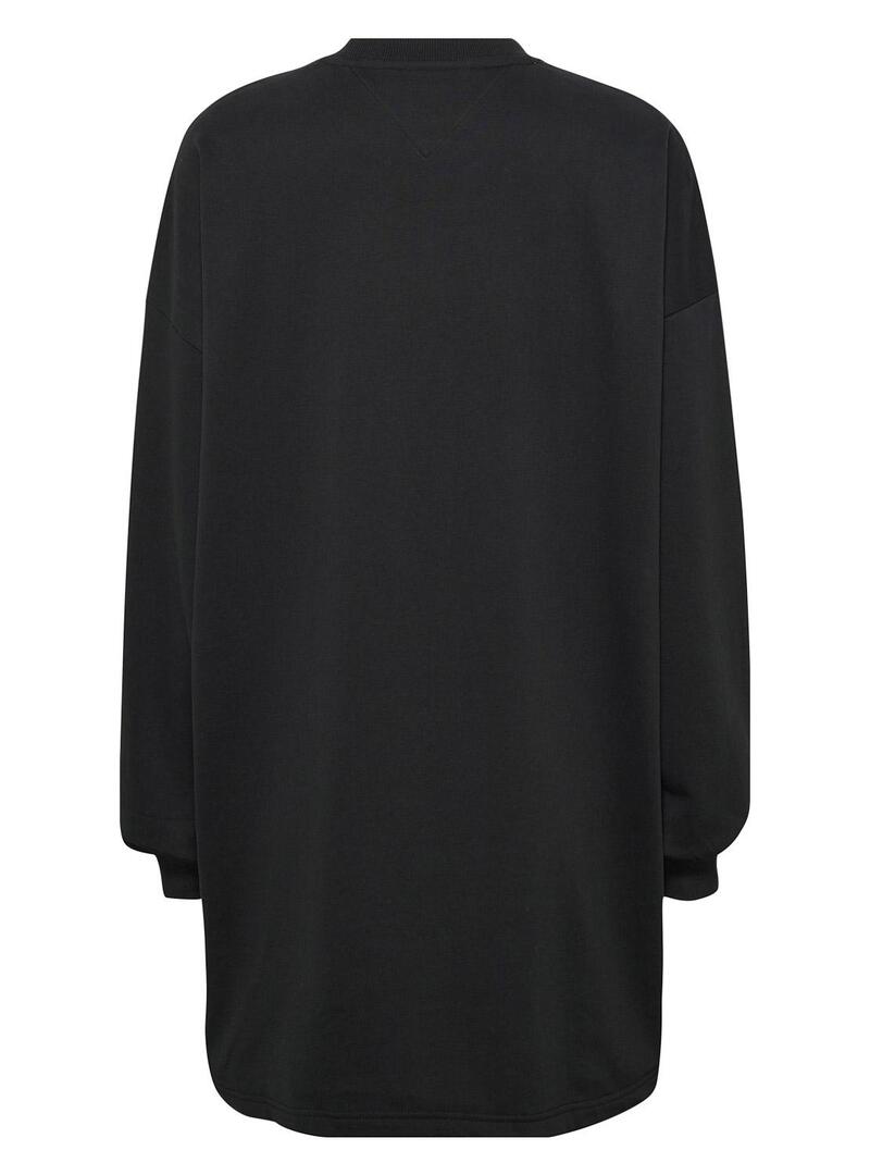 Vestito Tommy Jeans Lusso Nero per Donna