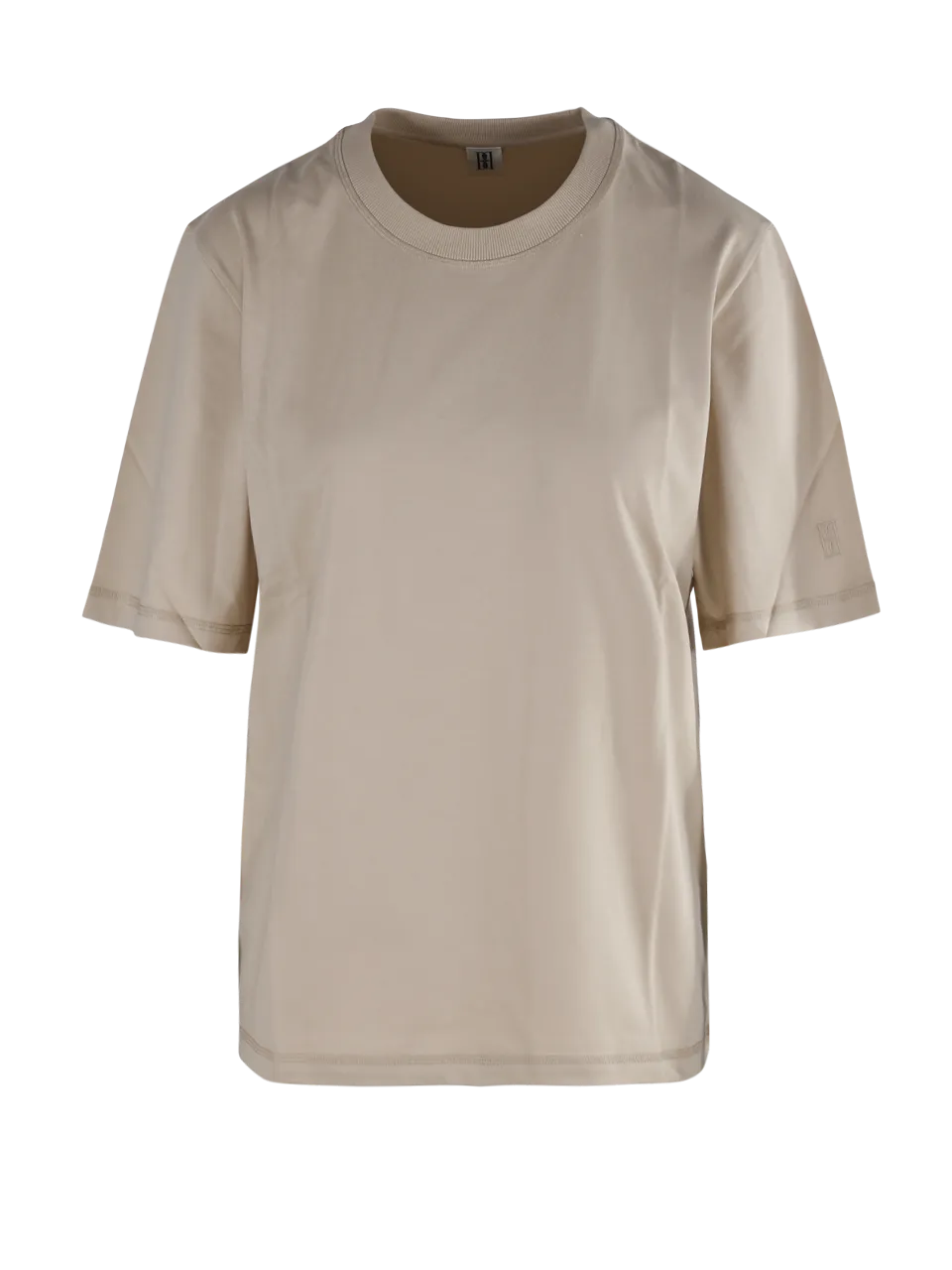 WOMAN BY MALENE BIRGER NUDE ORGANIC COTTON HEDIL T-SHIRT