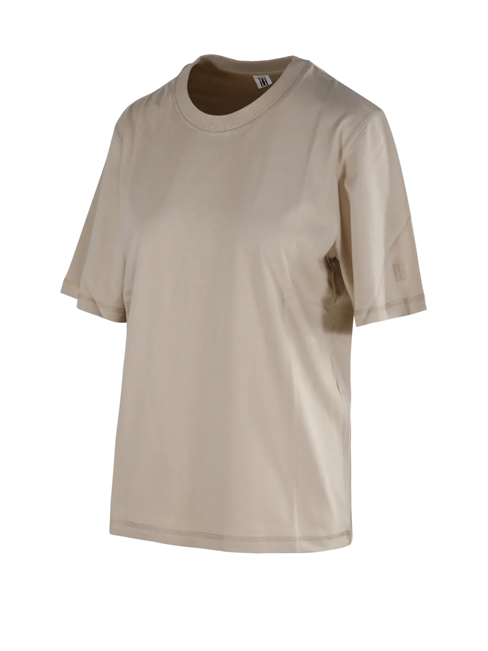 WOMAN BY MALENE BIRGER NUDE ORGANIC COTTON HEDIL T-SHIRT