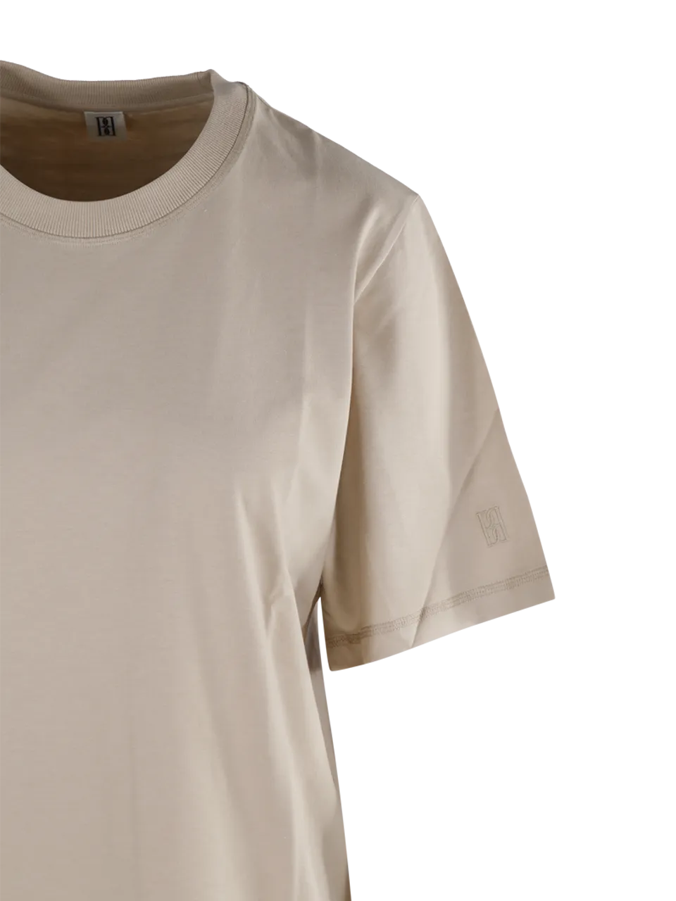 WOMAN BY MALENE BIRGER NUDE ORGANIC COTTON HEDIL T-SHIRT