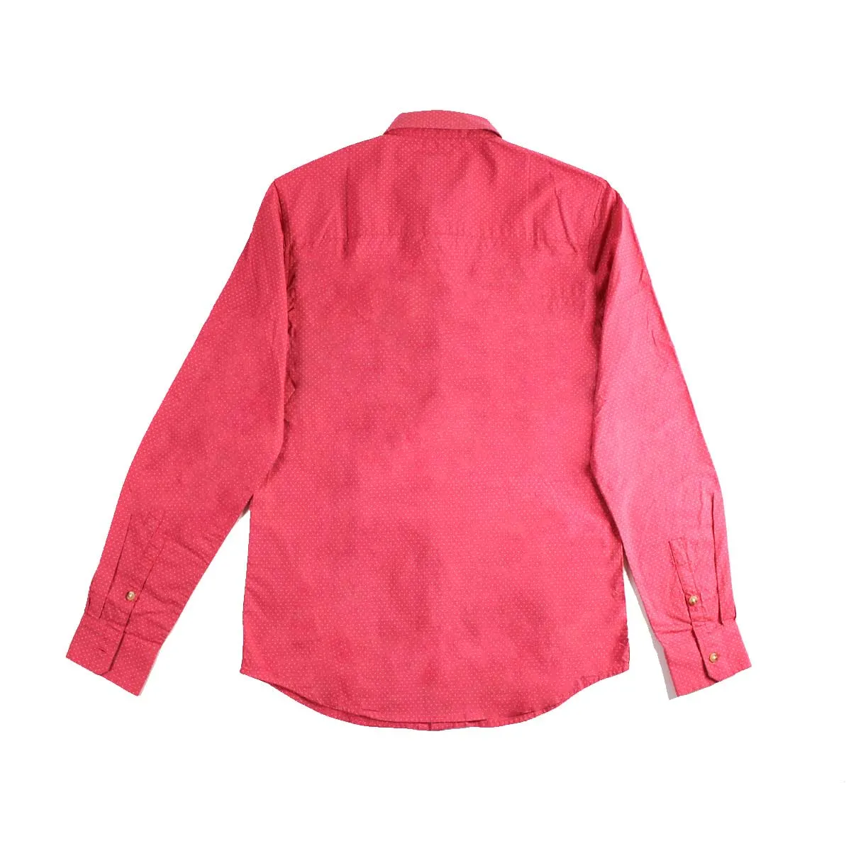 Wrangler camicia uomo l/s lampone a pois